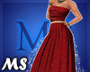 MS Yule Gown RedGreen