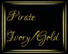 Pirate Ivory Gold Outfit