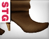 STG: Brown Ankle Boots