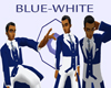 (CB) Blue-White 3PC LC