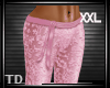 TD l Pink Lace Pants XXL