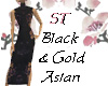 ST}Black and Gold Asian