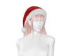 *Pink Hair Santa Hat*