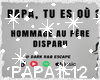 Papa tu es ou
