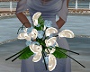 Blue rose wedd bouquet 2