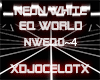 Neon White EQ World