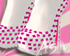 {x} Spiked P&W heels