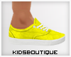 -Child Yellow Slip Ons