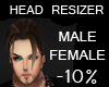 [PC]Head Scaler -10% M/F