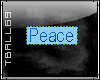 peace blinkie sticker