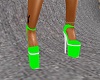 High Heels Fluo Green