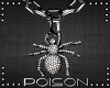 |P| Spider Necklace