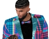 full suits blue madrass