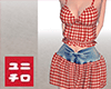 gingham red tp