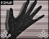⚓ | Santa Gloves Black