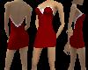 Diamante Red Dress
