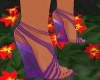 Sk* princess purple heel