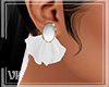 White Earring