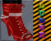 {DB} Chain Boots Red