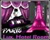 P -Lux. PARIS Hotel Room
