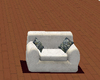Bone Floral Chair