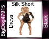 [BD] Silk Short Dress5