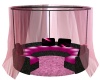 (T) Pink Streak Couch