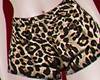 M. Leopard Shorts