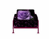 purple rose cuddle chair