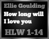 How Long Will I Love You