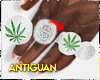 A Weed & Dolla Sign Ring