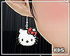 Kids Earrings Kitty