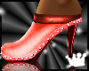 [kr]Clog heels red