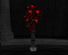 Black Red Gothic Flowers