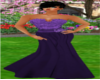 Designer Purple Ballgown