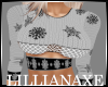 [la] Xmas sweater blk