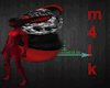 [m4lk] Furry BlackRed T