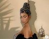 Beige  Blk Chopstick Bun