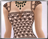 [E]Crochet Blk Dress 3XL