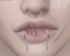 Double Lips Piercing