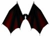 red black demon wing