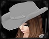 [AA] Grey Cow-Girl Hat