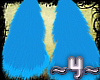 ~Y~IceBlue Uber Boots