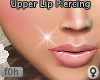 f0h Upper Lip Piercing