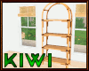 Bamboo bookshelves