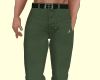 Green pants male