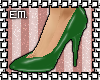 [EM] Green PVC Heels