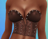 Corset Top - Cocoa