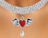winged heart and pearl