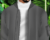 Ⓞ|Bomber|Jacke|Gray